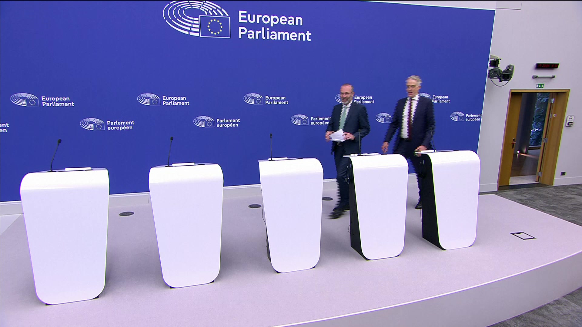 Press briefing by Manfred WEBER (EPP, DE), EPP Group Leader